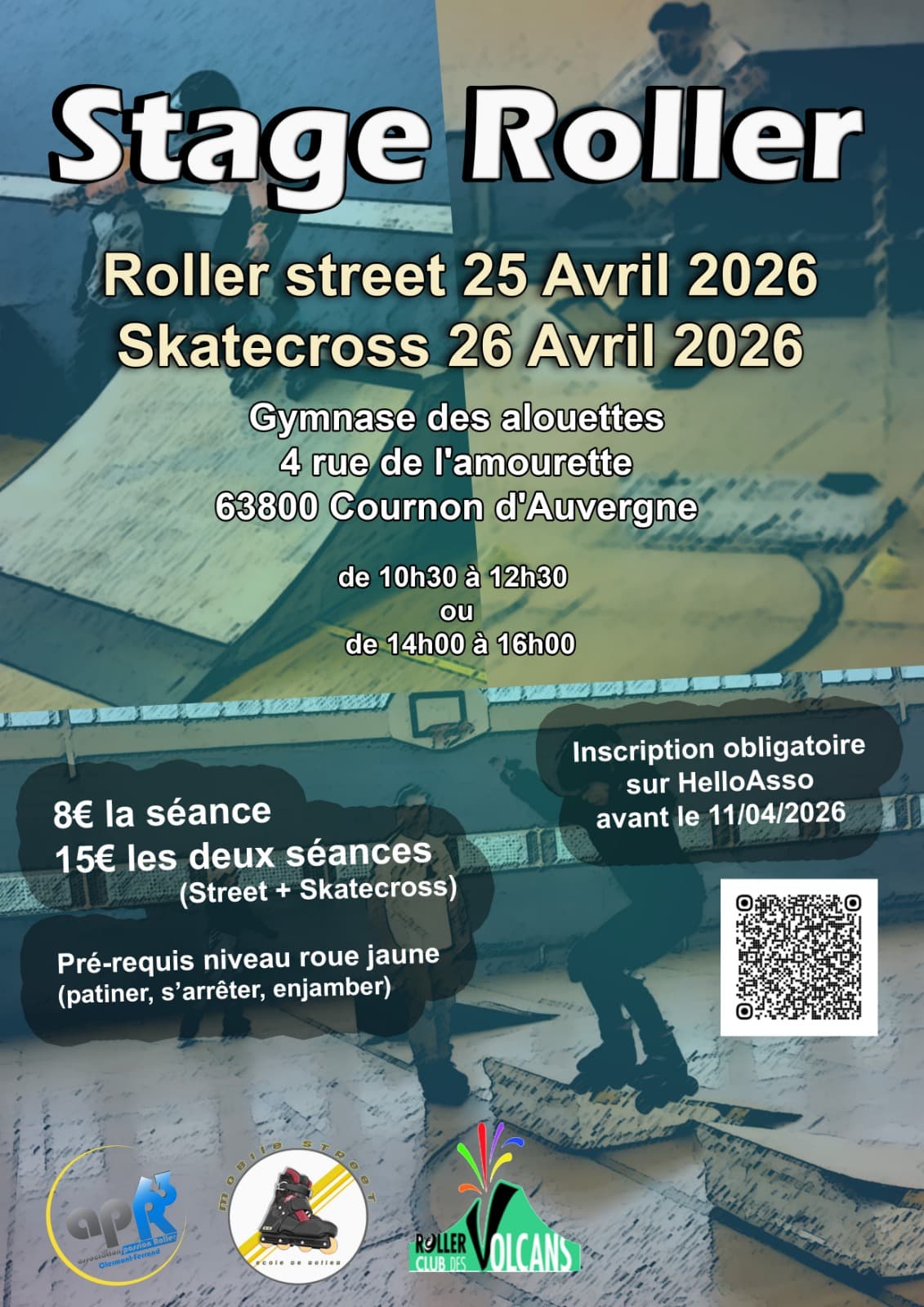 Stage Roller Affiche